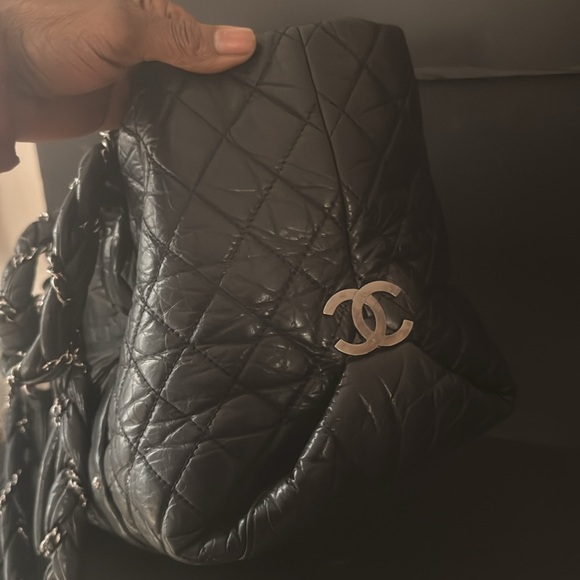 Chanel Ligne Lady Braid Lambskin Quilted Tote - Picture 6 of 17